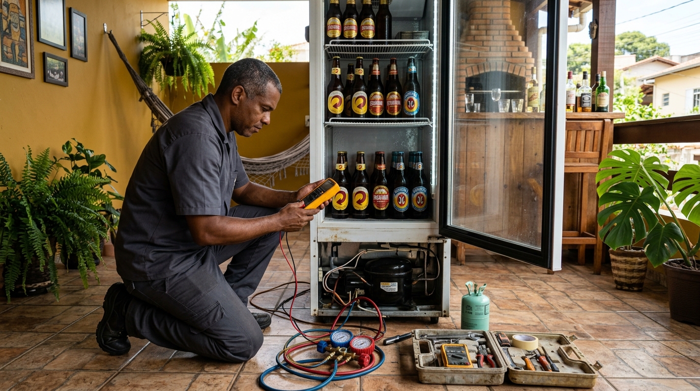 Reparo de Cervejeira Residencial em Serra‑ES